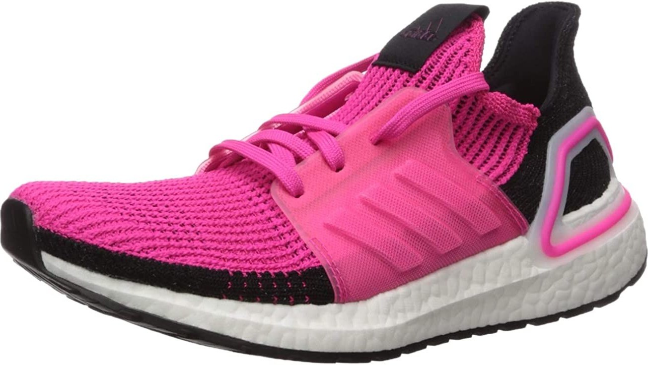 adidas Women s Ultraboost 19 Running Shoe 5 Shock Pink