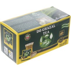 تصویر چای سبز کیسه ای دوغزال بسته 25 عددی 
