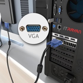 تصویر کابل Venous K100 VGA 1.5m Venous VGA 1.5m cable