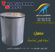 تصویر استوانه فومی تمرینی آموزشی ژیمناستیک تلاشگران ورزش 