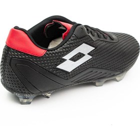 تصویر کفش فوتبال مردانه فورس بلک مدل 101394064 برند lotto 101394064 Force Black Men's Football Boots