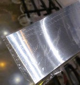 تصویر پادری آلومینیومی چسبی سایز ۲۰*۸۰ قهوه ای 