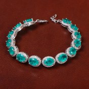 تصویر دستبند فلوریت زنانه کد 31012 Women's fluorite bracelet