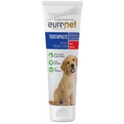تصویر خمیر دندان سگ یوروپت با طعم گوشت گاو وزن 100 گرم ا Europet Toothpaste For Dog 100g Europet Toothpaste For Dog 100g