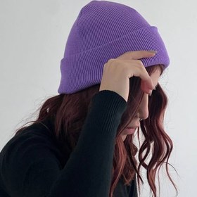 تصویر کلاه بافت زنانه مدل 1011 