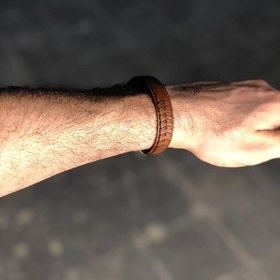 تصویر دستبند چرمی کد ۶ Bracelet code 6