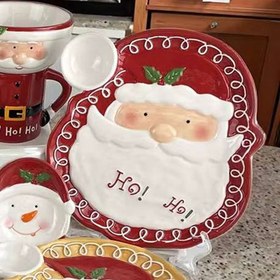 تصویر دیس مزه خوری کریسمس 