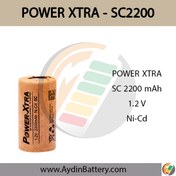 تصویر باتری نیکل کادمیوم POWER XTRA SC2200 