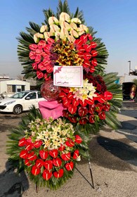 تصویر تاجگل تبریک مدل65 