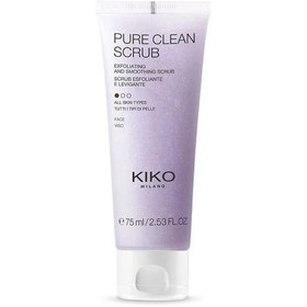 تصویر اسکراب لایه بردار و صاف کننده پوست صورت کیکو میلانو Pure Clean Scrub Kiko Milano 