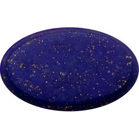 تصویر سنگ لاجورد مدل نگین بیضی کد laj52 