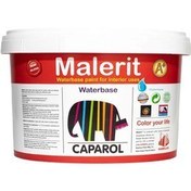 تصویر رنگ آکریلیک کاپارول نیم براق سفید مدل مالریت وزن3.5 کیلویی (دبه) 