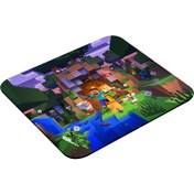 تصویر ماوس پد مدل بازی بازی ماینکرافت طرح Minecraft کد 01 