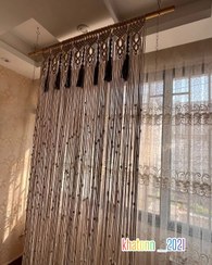 تصویر پرده مکرومه طرح سحر 