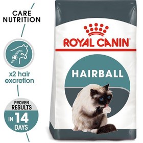 تصویر تغذیه مراقبت از گربه برای کنترل توپ مو ۱۰ کیلوگرم برند royal canin Feline Care Nutrition Hairball Care 10kg