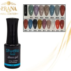 تصویر لاک ژل دیسکو تاپ استودیو نیل 