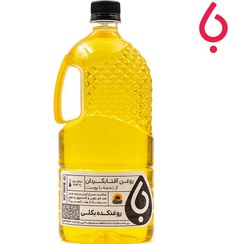 تصویر روغن آفتابگردان از تخمه با پوست خالص 