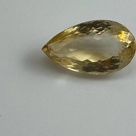 تصویر نگین سیترین برزیلی اصل و معدنی {کد:N60} 