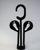 تصویر گیره صندل (دمپایی) مشکی 