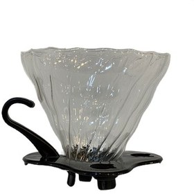 تصویر دریپر شیشه ای v60 
