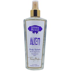 تصویر بادی اسپلش هیلدا بیوت الین Hilda Beaut Alien Body Splash حجم ۲۵۰ میلی لیتر Hilda Beaut Alien Body Splash 250ml