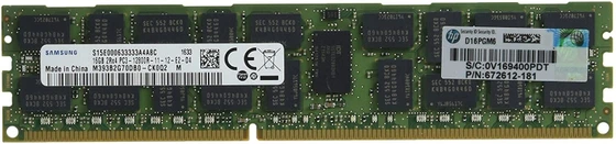 خرید و قیمت رم سرور اچ پی 16GB PC3-12800R | ترب