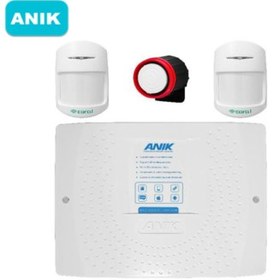 تصویر پک کامل دزدگیر سیم کارتی آنیک مدل ECOMAX-N anik ECOMAX-N Security Alarm package