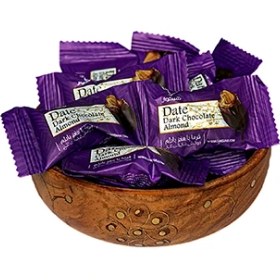 تصویر خرما شکلاتی تلخ 