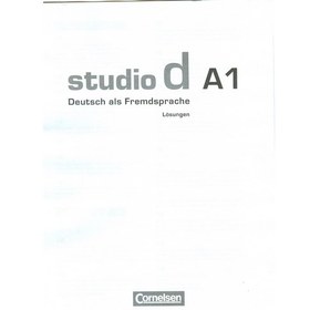 تصویر (Studio D (Student & Work Book A1 (Studio D (Student & Work Book A1