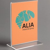 تصویر استند پلکسی L شکل | خرید استند پلکسی L شکل سفارشی 