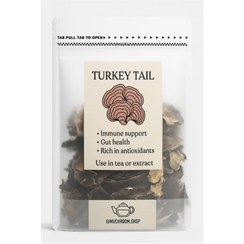 تصویر قارچ دم بوقلمون (قارچ ترکی تیل) 