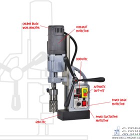 تصویر دریل مگنت یوروبور ECO.50+/T 