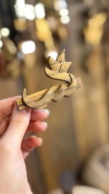 تصویر گیره مو چوبی 