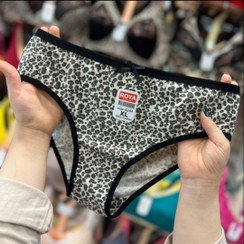 تصویر شورت پلنگی نخی 