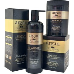 تصویر شامپو و ماسک فری سولفات آرگان هیر نورسینگ hairnursing-argan-freesulfate-MaskShampoo