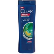 تصویر شامپو ضد شوره کلیر مردانه طراوت بخش روزانه حجم 400 میل ا Clear Shampoo Shower Fresh Anti Dandruff For Men 400ml Clear Shampoo Shower Fresh Anti Dandruff For Men 400ml
