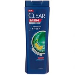 تصویر شامپو ضد شوره کلیر مردانه طراوت بخش روزانه حجم 400 میل Clear Shampoo Shower Fresh Anti Dandruff For Men 400ml