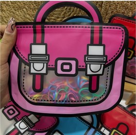 تصویر زیپ کیپ فانتزی کیف 402 - قرمز Zip cip