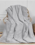 تصویر پتوی دو نفره خاکستری پتو برابر سانتی متر روشن Özdilek 