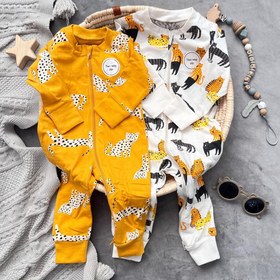 تصویر سرهمی نوزادی لیندکس طرح پنگوئن سایز ۶ تا ۹ ماه 