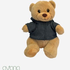 تصویر عروسک خرسی قهوه ای 
