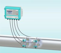 تصویر فلومتر التراسونیک چهار کانال ، قیمت فلومتر التراسونیک چهار کانال 4 channel ultrasonic flow meter