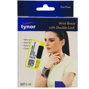 تصویر مچ بند با قفل دوبل تینور کد E-05 سایز XL Tynor E-05 Wrist Brace with Double Lock size XL