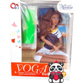 تصویر باربی یوگا | barbie yoga 