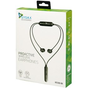 تصویر هندزفری بلوتوث دورگردنی Syska HE5300 Syska HE5300 Wireless Headset