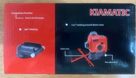 تصویر تراز لیزری ۳۶۰*۳ درجه کیاماتیک مدل KG-210c Kiamatic Laser Level 3*360 Model KG-210c