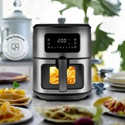 تصویر هواپز و سرخ کن دیجیتال کاراجا Multifry inox XXl 6.5 