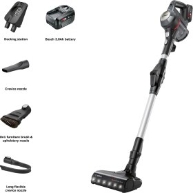 تصویر جاروشارژی بوش مدل BOSCH BCS711GB Bosch Rechargeable Vacuum Cleaner BCS711GB