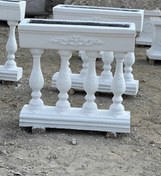 تصویر نرده گلدانی ابعاد ۱۱۰ در ۹۰ 