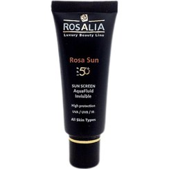 تصویر کرم ضد آفتاب بی رنگ رزالیا مدل Rosa Sun 